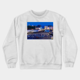 Tenby Harbour, Wales Crewneck Sweatshirt
